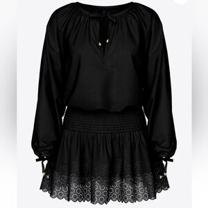 VICTORIA'S SECRET SWIM
Beachwear Linen Lace-Trim Dress